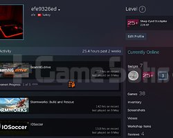 Steam hesap delisted ve pes bulunur