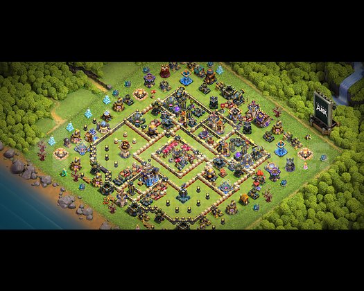 263 SEVİYE CLASH OF CLANS HESABI