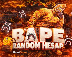 ÖZEL STOK  RANDOM BAPE ÖZELLİKLERİ ALMAYAN BİN Pİ