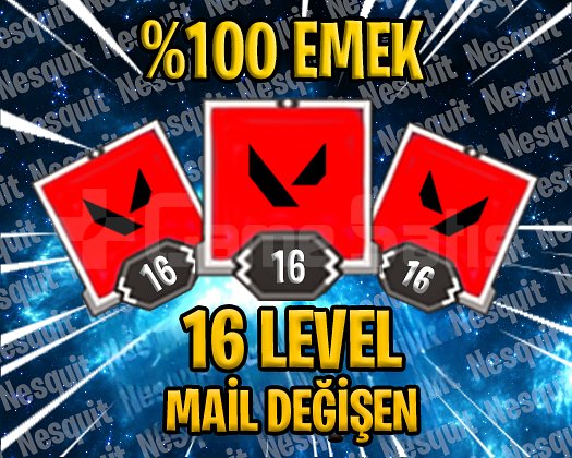 TR - 16 LEVEL - MAİL DEĞİŞEN - HESAPLAR!