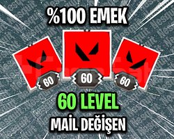 TR - 60 LEVEL - MAİL DEĞİŞEN - HESAPLAR!