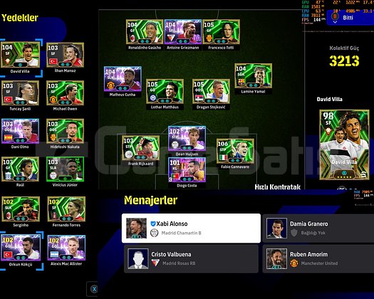 EFOOTBALL STEAM PC Yüksek Seviye Hesap