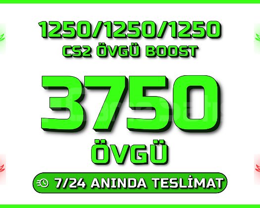 YEŞİL FAKTÖR ! CS2 3750 ÖVGÜ ! ANINDA TESLİM