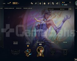 LOL UNRANKED TAMAMEN HANDMADE EBEDİ KOSTÜMLÜ HESAP