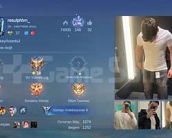 Mlbb 180 skinli hesap 1 legend 2 özel skin mistik