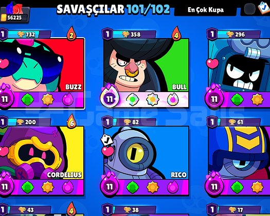 BRAWL STARS DEV HESAP ACAYİP UCUZA