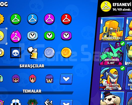 BRAWL STARS DEV HESAP ACAYİP UCUZA