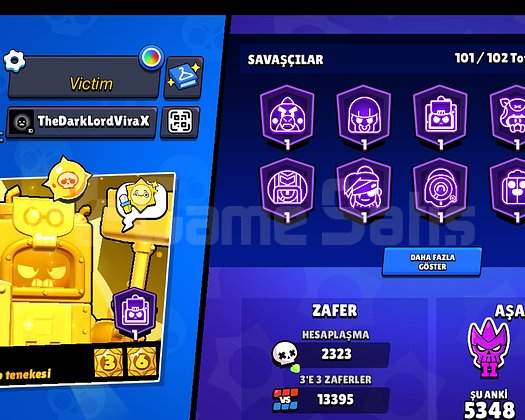 BRAWL STARS DEV HESAP ACAYİP UCUZA