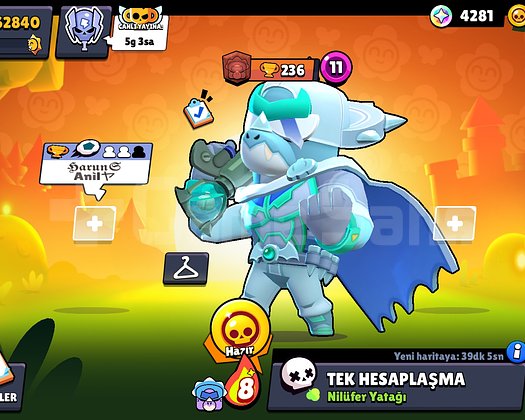 FULL + FULL AŞIRI ŞANSLI BRAWL STARS HESABI