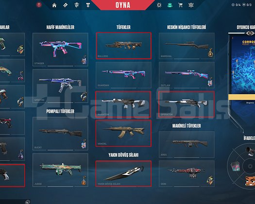 TR I İ İlk Mail I 8 VANDAL I 2 SHERİF I ONETAP SET