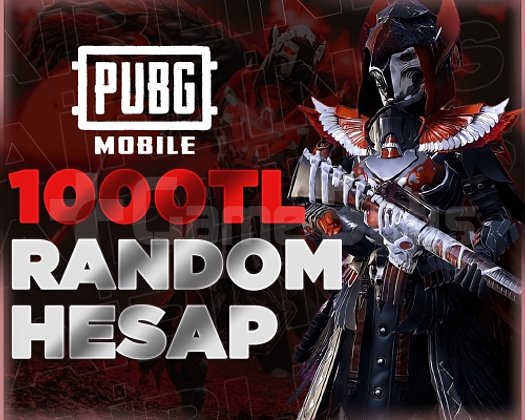 1000 TL PUBG RANDOM HESAP | UVİP+ DOPDOLU