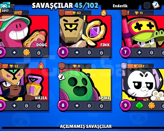 5k kupa 45 karakter alıcımıza hayırlı olsun