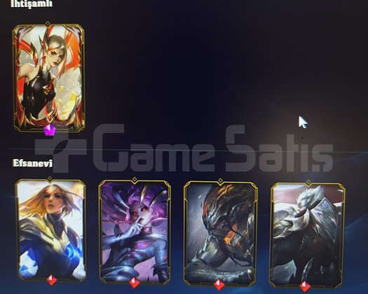 Elmas 4 Lol Hesabı | 88 Seviye |40+ Kostüm