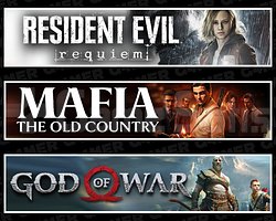 Resident Evil Requiem + Mafia + God Of War