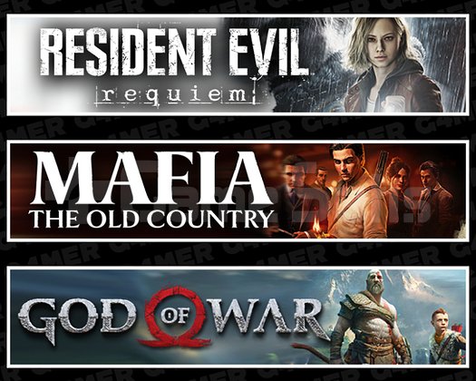 Resident Evil Requiem + Mafia + God Of War