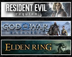 Resident Evil Requiem + Ragnarök + Elden Ring