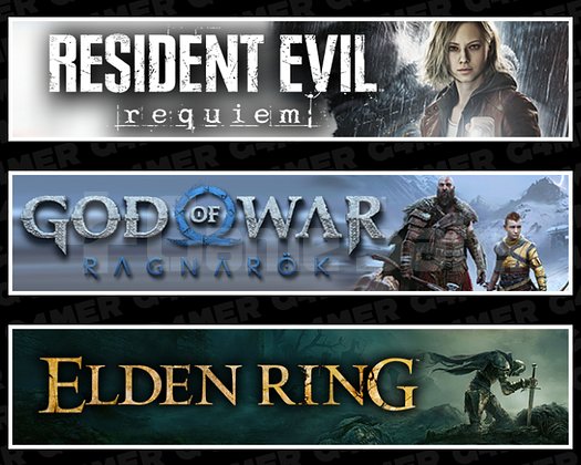 Resident Evil Requiem + Ragnarök + Elden Ring
