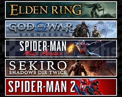 Elden + Ragnarök + Miles + Sekiro + Spider 2