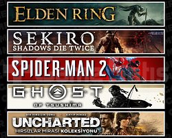 Elden + Sekiro + Spider 2 + Tsushima + Uncharted
