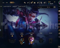 Lol Tr dereceli oynanmamış hesap