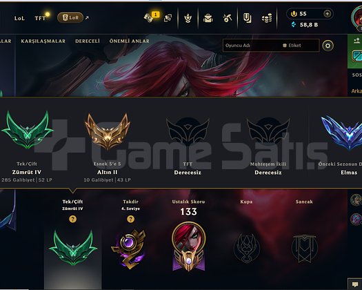 TR / 400 K KATA / EMERALD / ELMAS PEEK / 55K MÖ