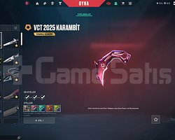 VCT KARAMBİT, CHAMP 24, 10 VANDAL , 10 BIÇAK HESAP