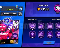 BRAWL STARS 71K KUPA HESAP SATIŞ
