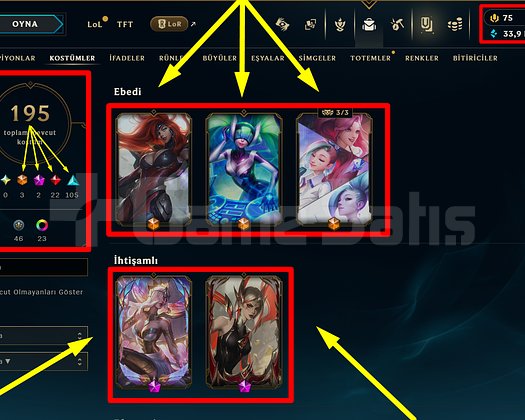 TR + 211 LVL + 195 KOSTÜM +172 HERO+ GOLD 1+ MAİL!