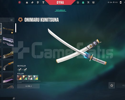 Valorant Kuronami Vandallı hesap