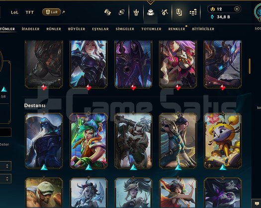 TR + 261 LVL + 112 KOSTÜM +172 HERO+ GÜMÜŞ 1+MAİL!