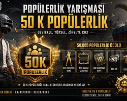 50 K POP UCUZ ANINDA TESLİMAT