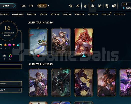 EUW PLAT 4 16 KOSTÜMLÜ HESAP