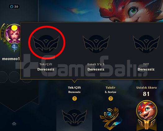 30 LEVEL + 1 KOSTÜM + UNRANKED + 29 HERO + MAİL!