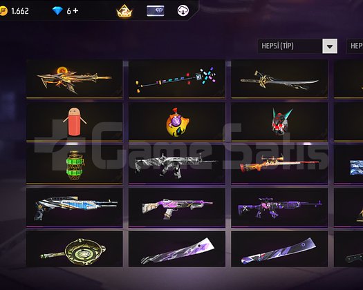Sınırlı sayıda Free Fire hesap