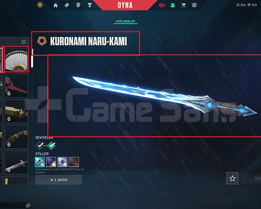 38 LVL - KURONAMİ SET / MAİNLİK - MAİL DEĞİŞEN