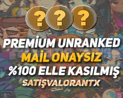 TR - PREMİUM 5 MAÇ UNRANKED - MAİL ONAYSIZ!