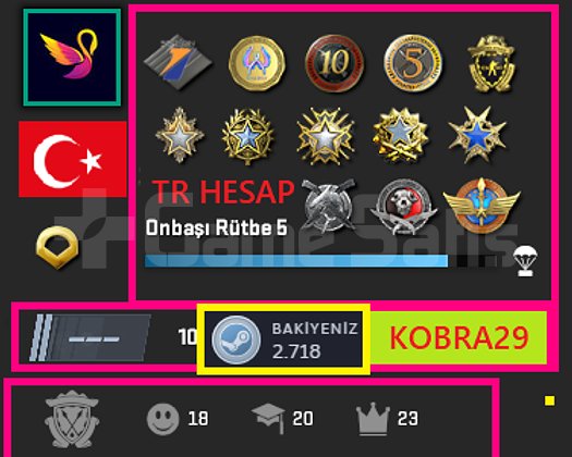 TR HESAP+ 13 MADALYA 775 WİN 4758 SAAT SEÇKİN