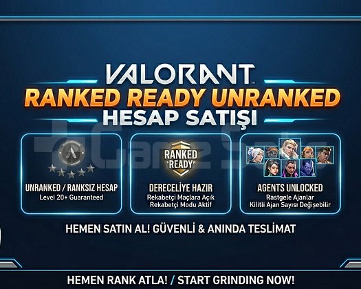 Unranked Ranked Ready Hesap