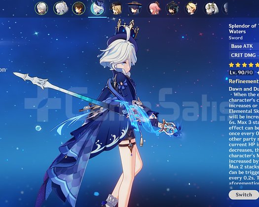 GENSHIN AR59 HESAP WISH KASILIR