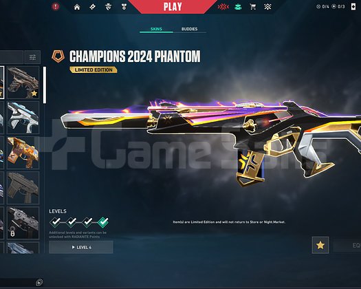 Beta Knife + Champions Phantom + 4 Limited HESAP