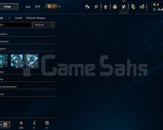 Euw fresh +30 alır 8skin silver 2