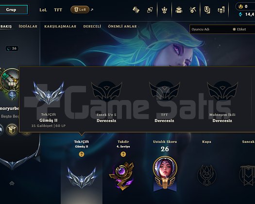 Euw fresh +30 alır 8skin silver 2