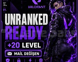 Mail Değişen Unranked Ready +20 Level