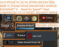 3 MADALYALI 13 LV Battlefield 6 Need for Speed H