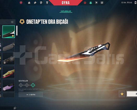 TR RGX KARAMBİT ARCANE VANDAL DOLU