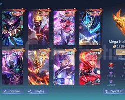 mobile legends cok temız hesap koleksıyoner5