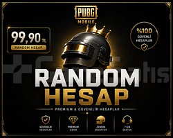 99,90 TL - Değerinde PUBG Mobile Random Hesap