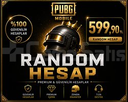 599,90 TL - Değerinde PUBG Mobile Random Hesap