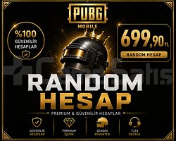 699,90 TL - Değerinde PUBG Mobile Random Hesap