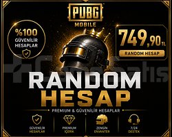 749,90 TL - Değerinde PUBG Mobile Random Hesap